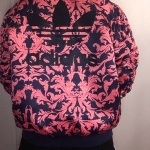 Adidas Satin Bomber Jacket